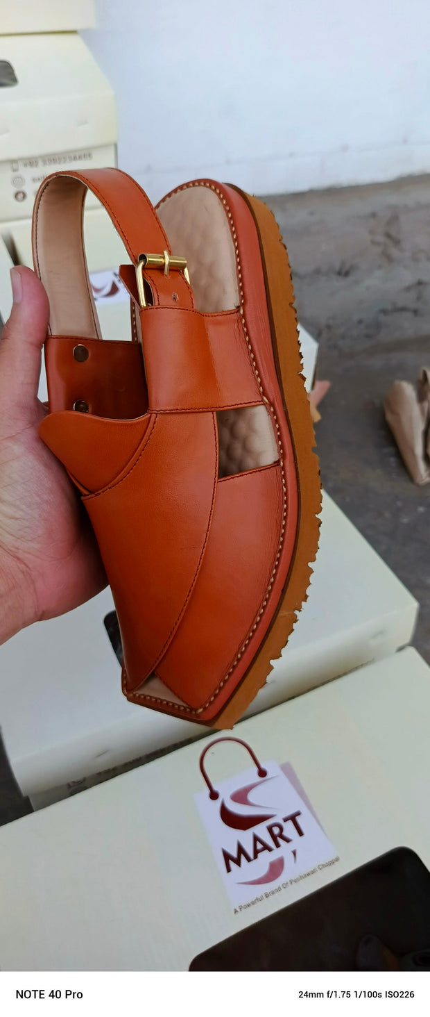 Khan Style Vibram Sole Chppal
