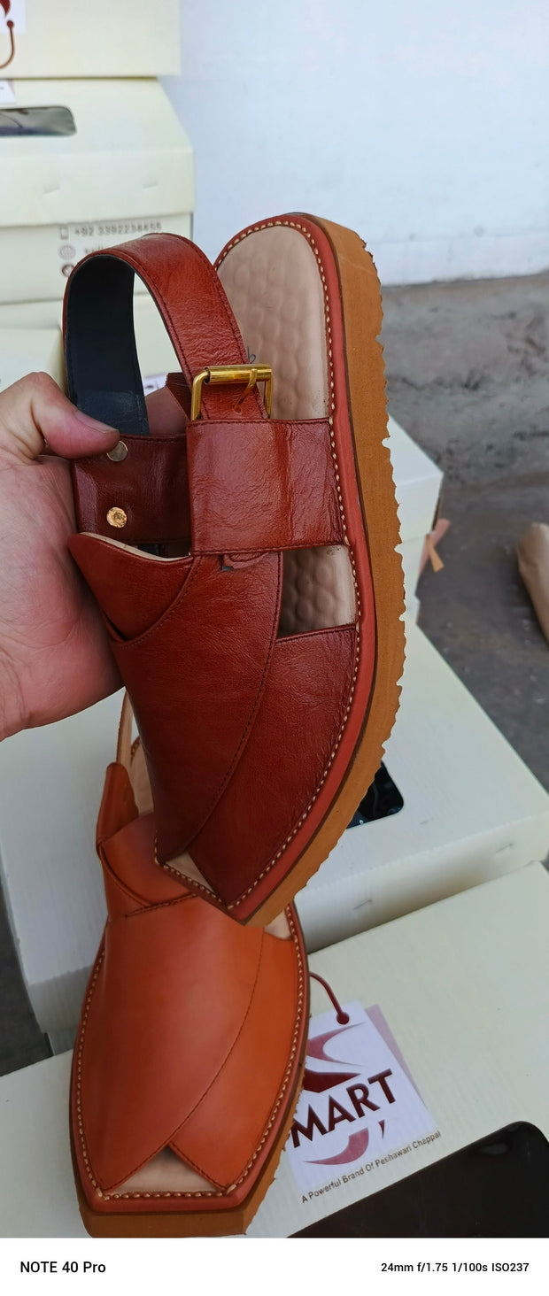 Khan Style Vibram Sole Chppal