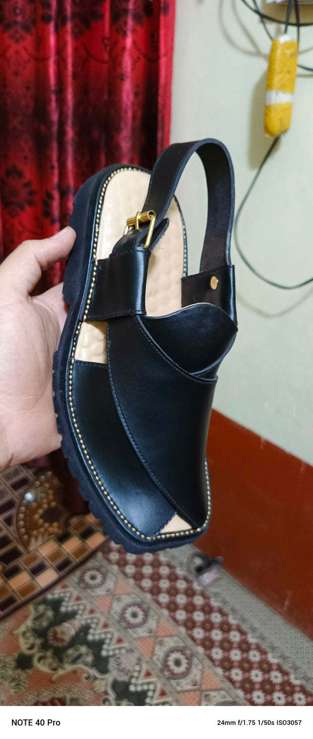 Khan Style Vibram Sole Chppal