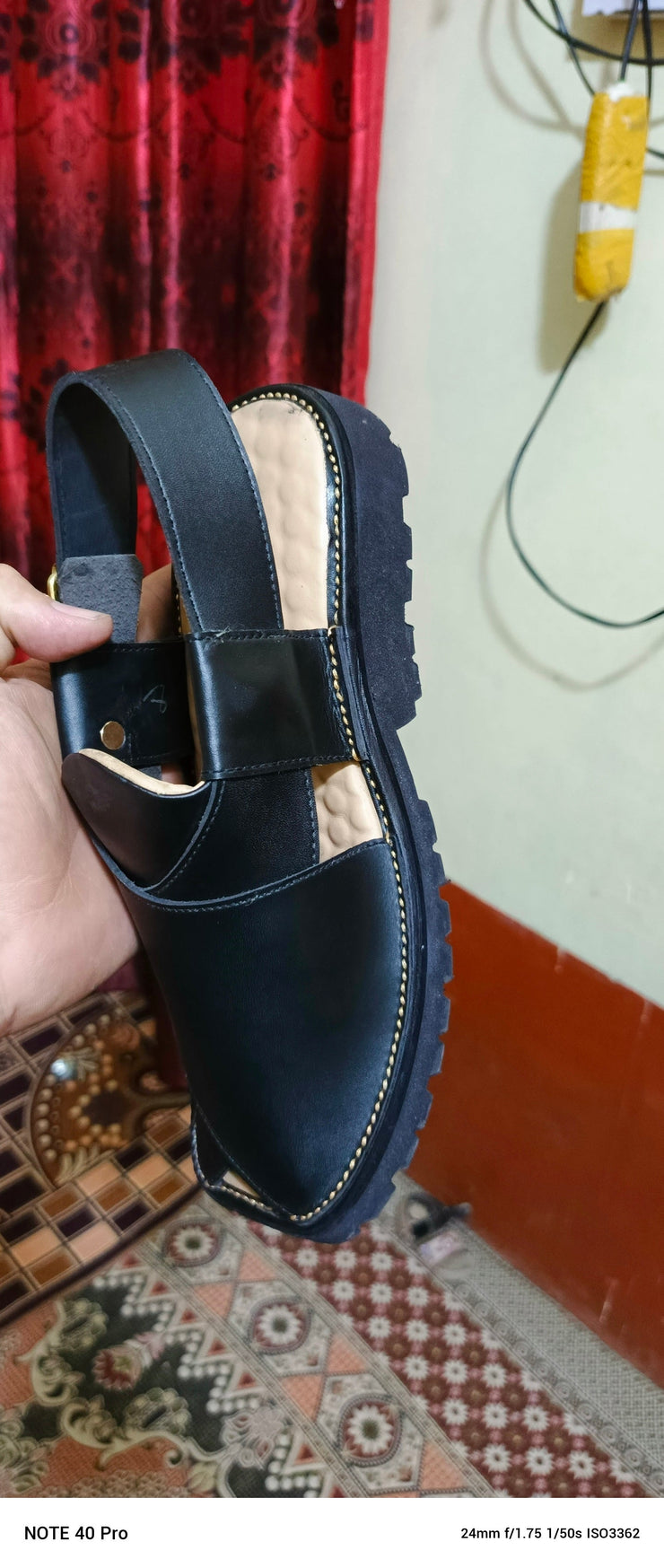 Khan Style Vibram Sole Chppal