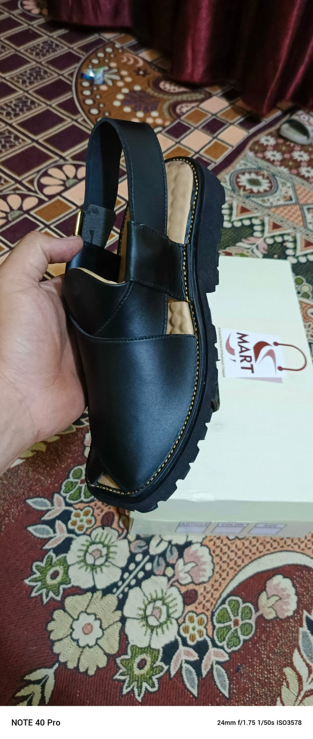 Khan Style Vibram Sole Chppal