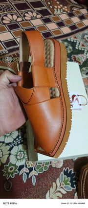 Khan Style Vibram Sole Chppal