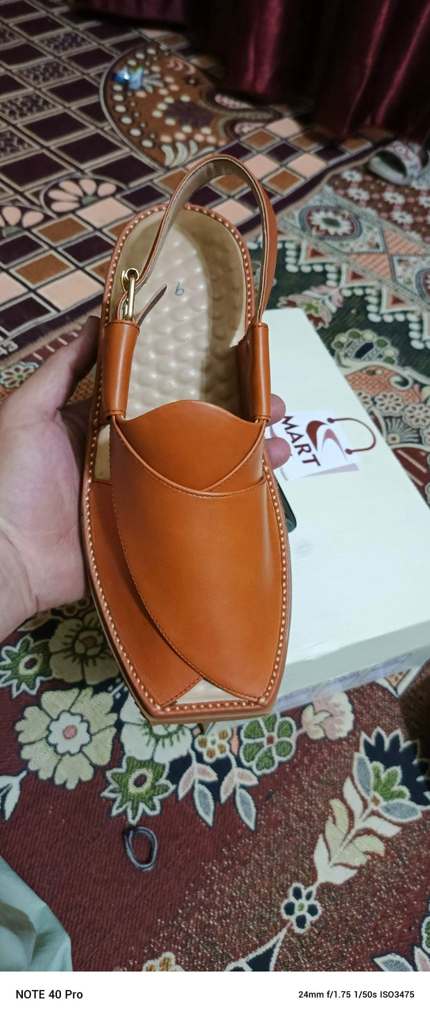 Khan Style Vibram Sole Chppal