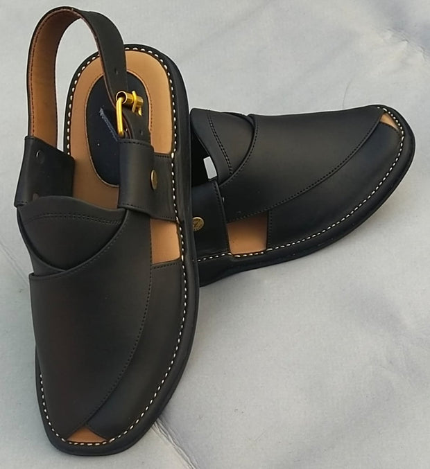 Gogo Leather& Fabric Chappal