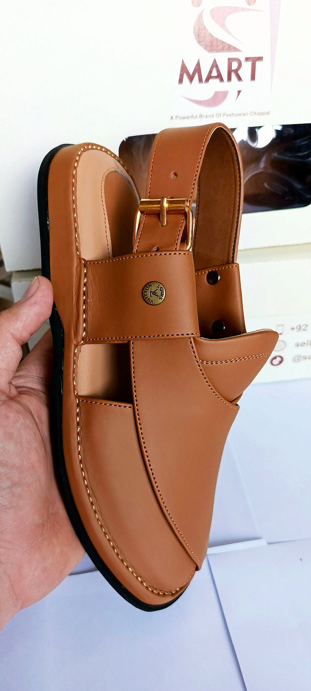 Gogo Leather& Fabric Chappal