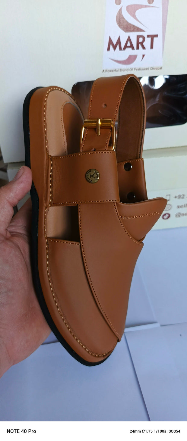 Gogo Leather& Fabric Chappal
